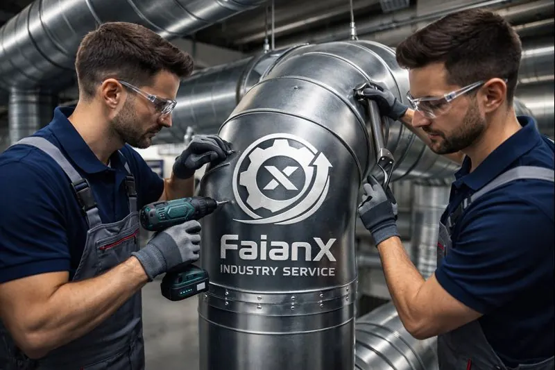 Montagearbeiten im industriellen Umfeld